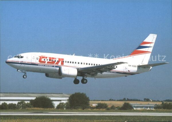 Flugzeuge Zivil CSA Boeing 737-55S OK-EGO cn 28475