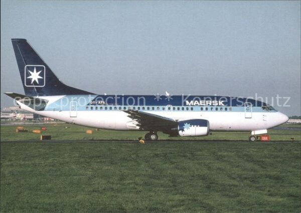 Flugzeuge Zivil Maersk Boeing 737-5L9 OY-APA cn 28083