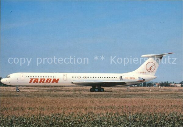 Flugzeuge Zivil Tarom Ilyushin 62.M YR-IRD