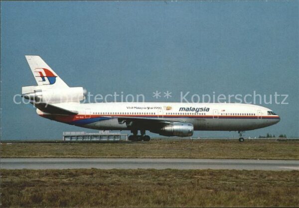 Flugzeuge Zivil Malaysia Airlines Douglas DC-10-30 9M-M