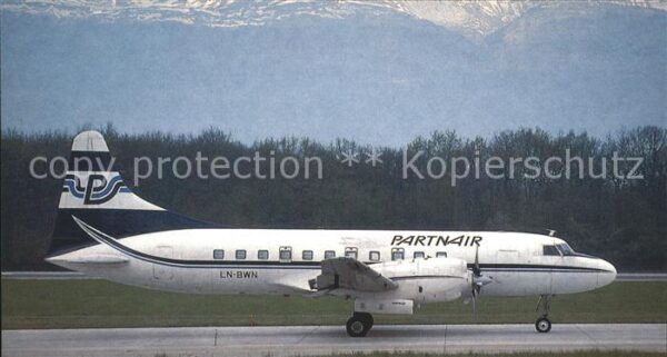 Flugzeuge Zivil Partnair Convair 580 LN-BWN