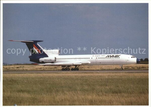 Flugzeuge Zivil Malev Tupolev 154B-2 HA-LCN cn 326
