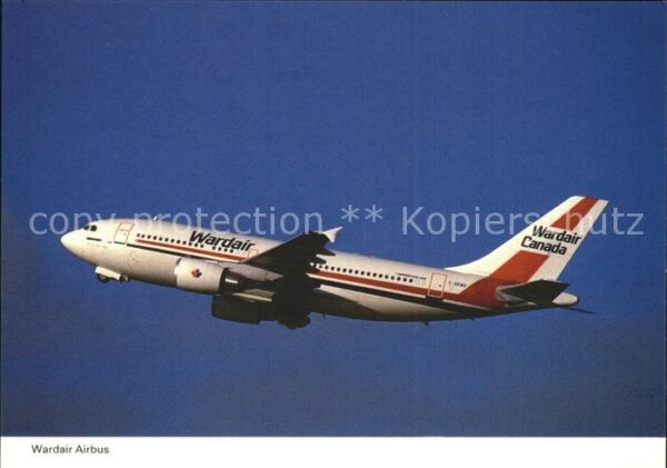Flugzeuge Zivil Wardair Canada Airbus A310-300