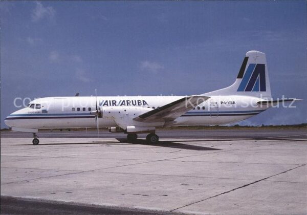Flugzeuge Zivil Air Aruba WAP 68 P4-YSA NAMC YS 11-A-21