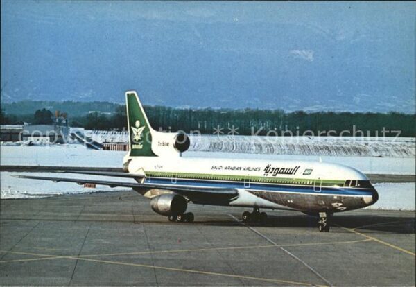Flugzeuge Zivil Saudia Arabian Airlines Lockheed L-1011