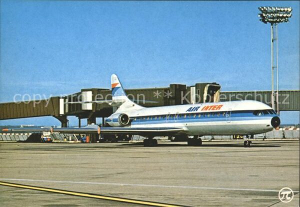 Flugzeuge Zivil Air Inter Caravelle 12