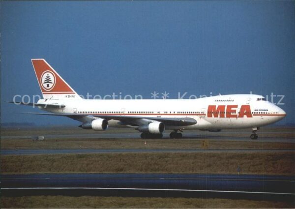 Flugzeuge Zivil MEA Air France B747-2B4B SCD N204AE c/n