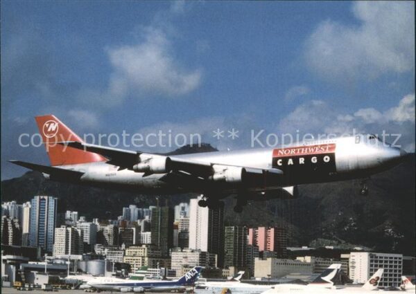 Flugzeuge Zivil Northwest Cargo B747-251F SCD N629US c/