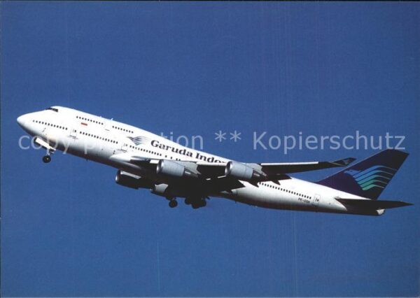 Flugzeuge Zivil Garuda Indonesia B747-4U3 PK-GSH c/n 25