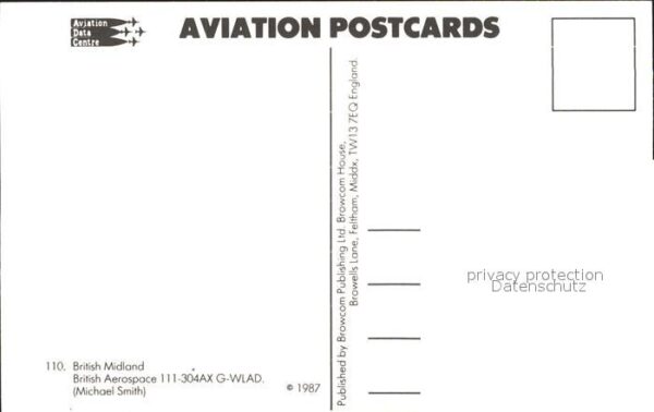 Flugzeuge Zivil British Midland British Aerospace 111-3 – Bild 2