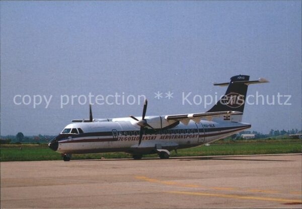 Flugzeuge Zivil Jugoslovenski Aerotransport JAT ATR 42