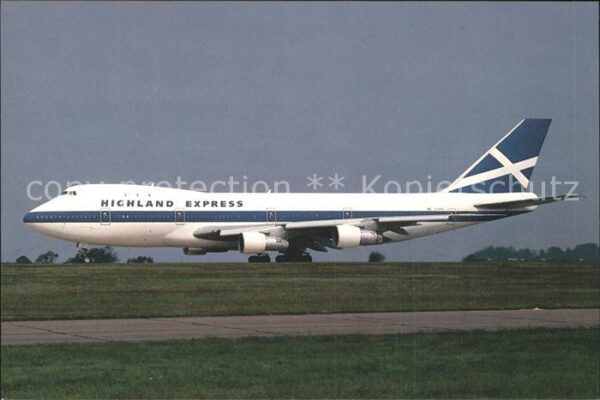 Flugzeuge Zivil Highland Express Boeing 747 123 G-HIHO