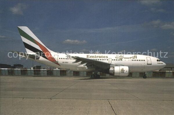 Flugzeuge Zivil Emirates Airlines A310-304 A6-EKA C/n 4