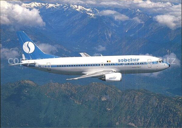 Flugzeuge Zivil Sobelair Boeing 737-329 OO-SBZ