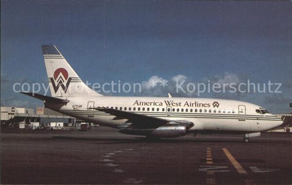Flugzeuge Zivil America West Airlines Boeing 737-130 K7