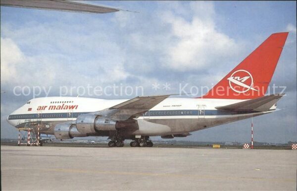 Flugzeuge Zivil Air Malawi Boeing B.747 SP-44 7Q-YKL c/