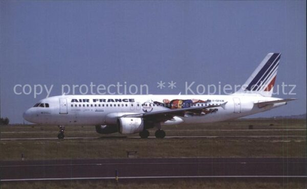 Flugzeuge Zivil Air France A320-200 F-GFKM Cup du Monde