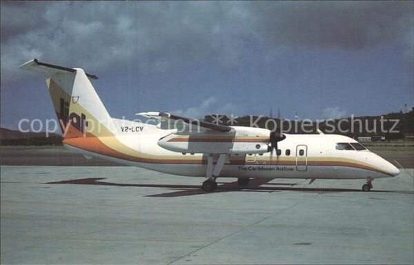 Flugzeuge Zivil LIAT Caribbean Airline DHC-8-101 Dash 8