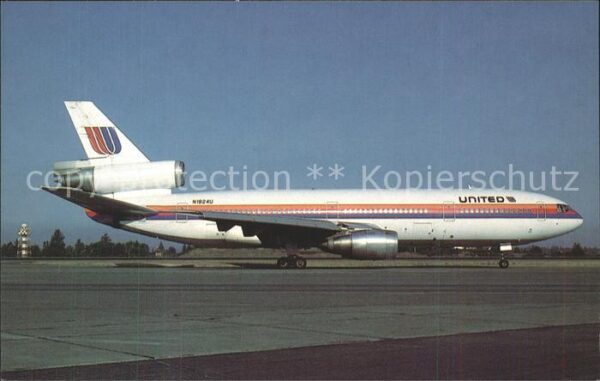Flugzeuge Zivil United McDonnell Douglas DC-10-10 N1824