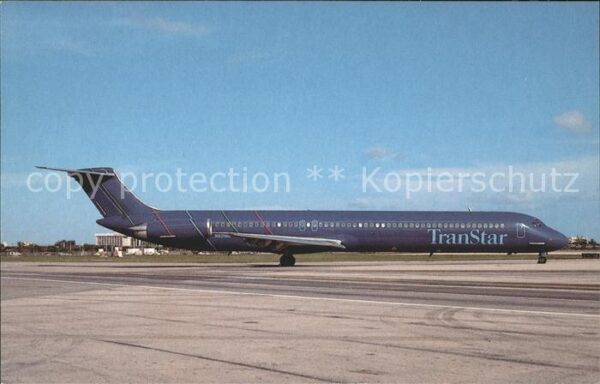 Flugzeuge Zivil TranStar McDonnell Douglas DC-9-82 (MD-