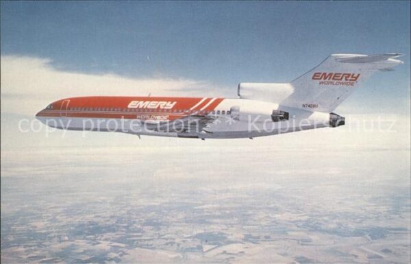 Flugzeuge Zivil Emery Worldwide Boeing 727-22C Jet Frei