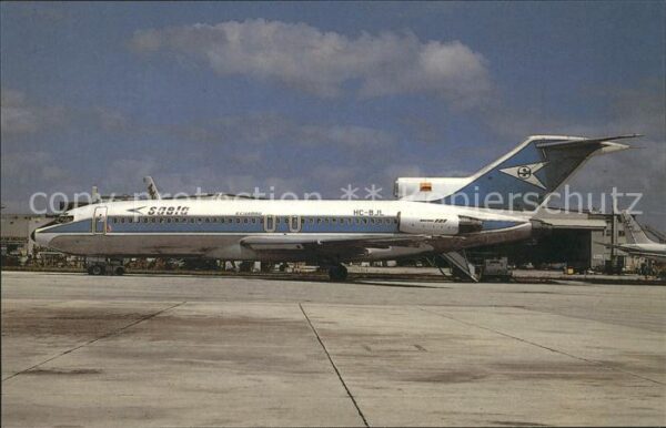 Flugzeuge Zivil SAETA Euador Boeing 727-95 HC-BJL c/n 1