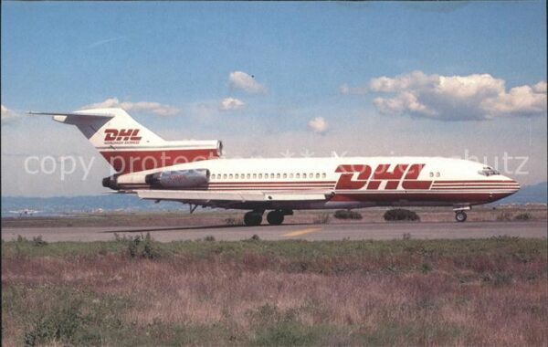 Flugzeuge Zivil DHL Worldwide Express Boeing 727-22C N7