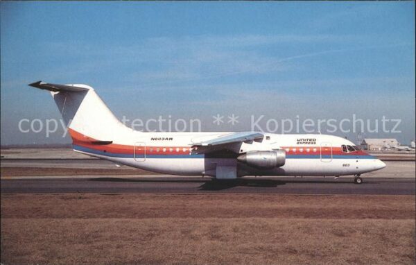 Flugzeuge Zivil United Express BAe 146-200A N603AW C/E.