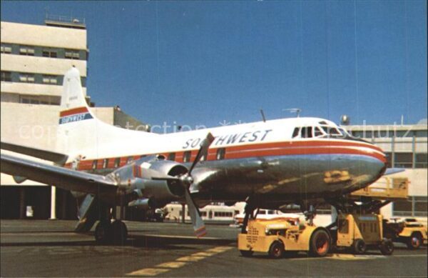 Flugzeuge Zivil SWA Southwest Airways Martin 2-0-2