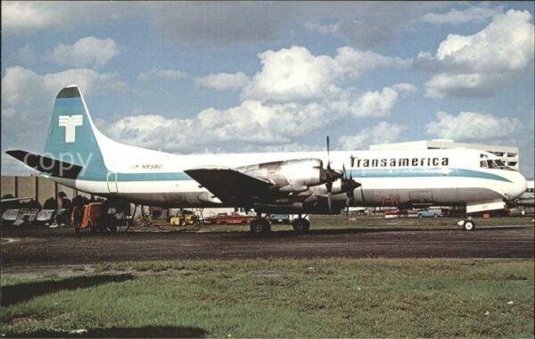 Flugzeuge Zivil Transamerica Airlines Lockheed L-188CF