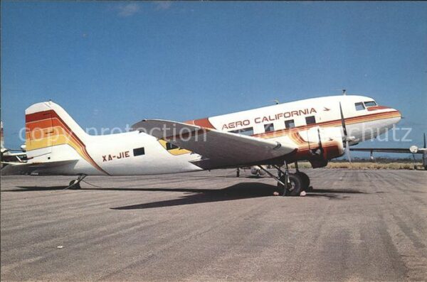 Flugzeuge Zivil Aero California Douglas DC3C XA-JlE