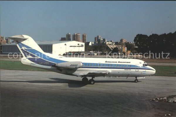 Flugzeuge Zivil Aerolineas Argentinas VFW Fokker F28-10