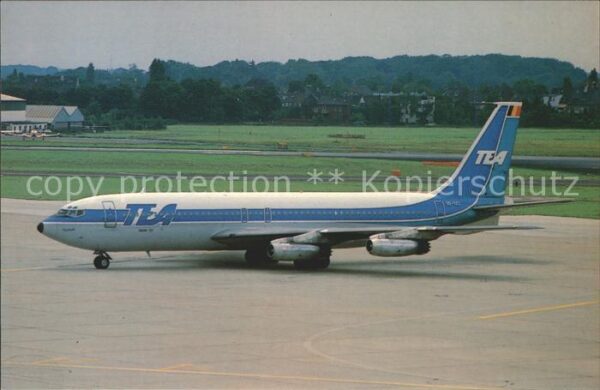 Flugzeuge Zivil TEA Boeing 707-131 OO-TEC Oostende