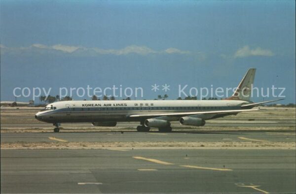 Flugzeuge Zivil Korean Air Lines McDonnell Douglas DC8-