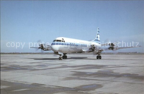 Flugzeuge Zivil KLM Lockheed Electra
