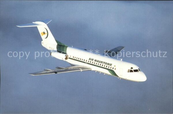 Flugzeuge Zivil Air Mauritanie Fokker F28 MK4000
