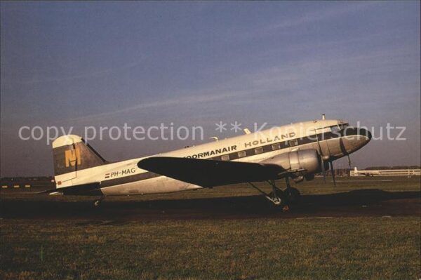 Flugzeuge Zivil Moormanair Holland Douglas DC 3 PH-MAG