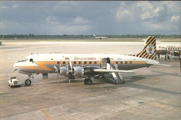 Flugzeuge Zivil Aerocondor Colombia Douglas DC-6 HK-754