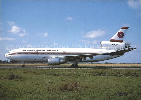 Flugzeuge Zivil Bangladesh Airlines Biman Douglas DC10-