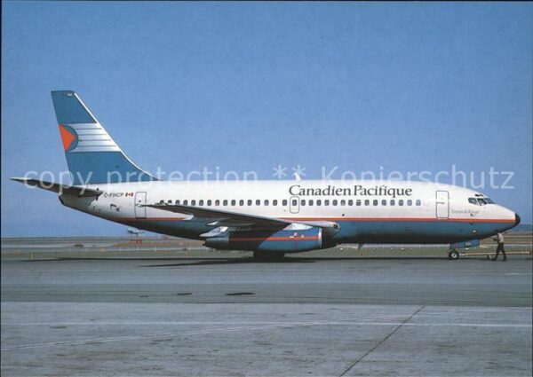 Flugzeuge Zivil Canadien Pacifique Boeing 737-2T5 C-FHC