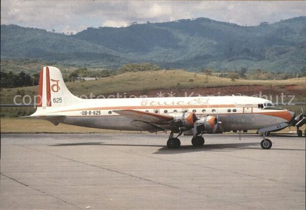 Flugzeuge Zivil Faucett Douglas DC-4 OB-R-625