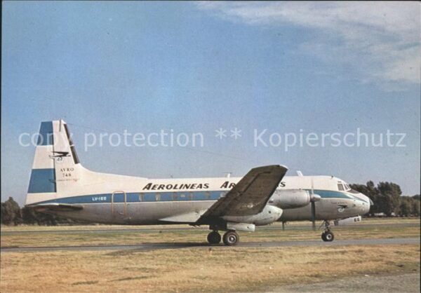 Flugzeuge Zivil Aerolineas Argentinas Hawker Siddeley 7