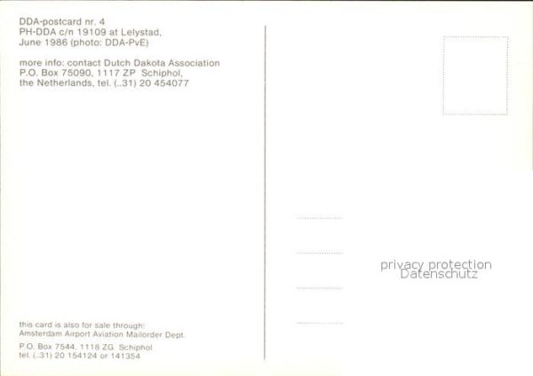 Flugzeuge Zivil 50 Golden DC3 Years Hewlett Packard PH- – Bild 2