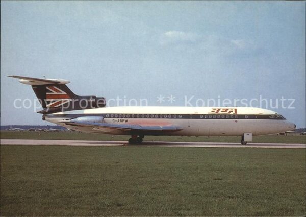 Flugzeuge Zivil British European Airways Hawker Siddele