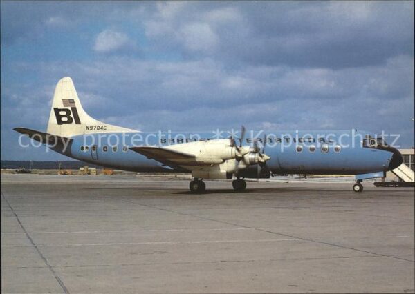Flugzeuge Zivil Braniff International Lockheed L-188 El