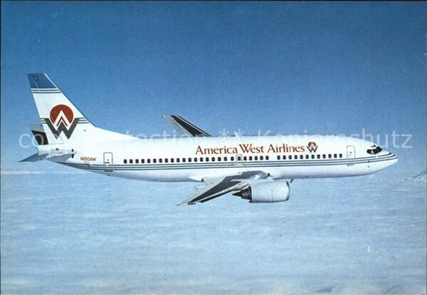 Flugzeuge Zivil America West Airlines Boeing 737-300 N1