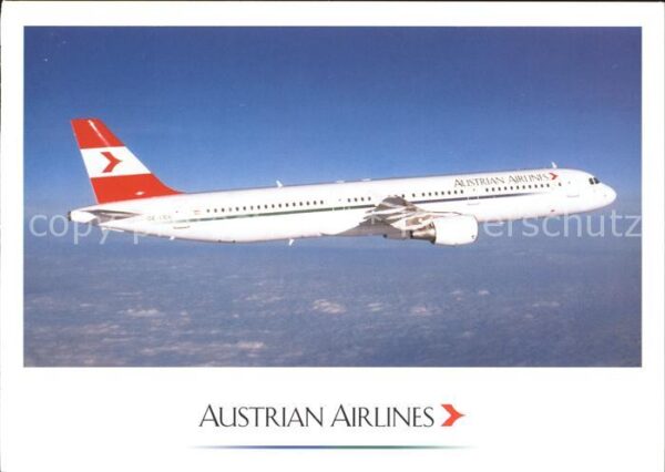 Flugzeuge Zivil Austrian Airlines A321 WEB 3306
