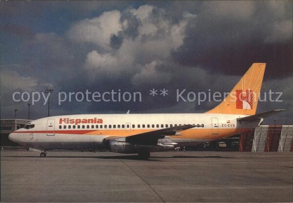 Flugzeuge Zivil Hispania Boeing 737 2K2 EC-DVN c/n 2229