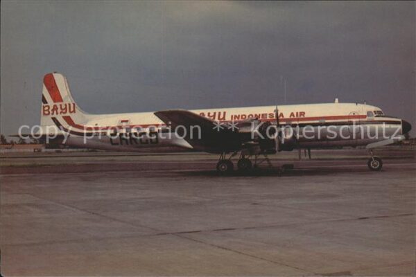 Flugzeuge Zivil Bayu Indonesia Air Cargo Douglas DC6A C