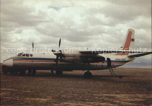 Flugzeuge Zivil Mongolia Antonov AN 24 BHMAY 9807